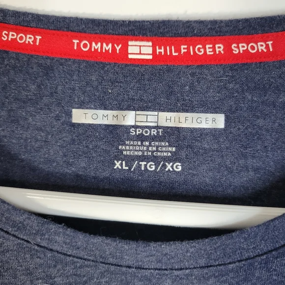 Womans Tommy Hilfiger Navy Long Sleeve Knit Top Size XL - Picture 4 of 7